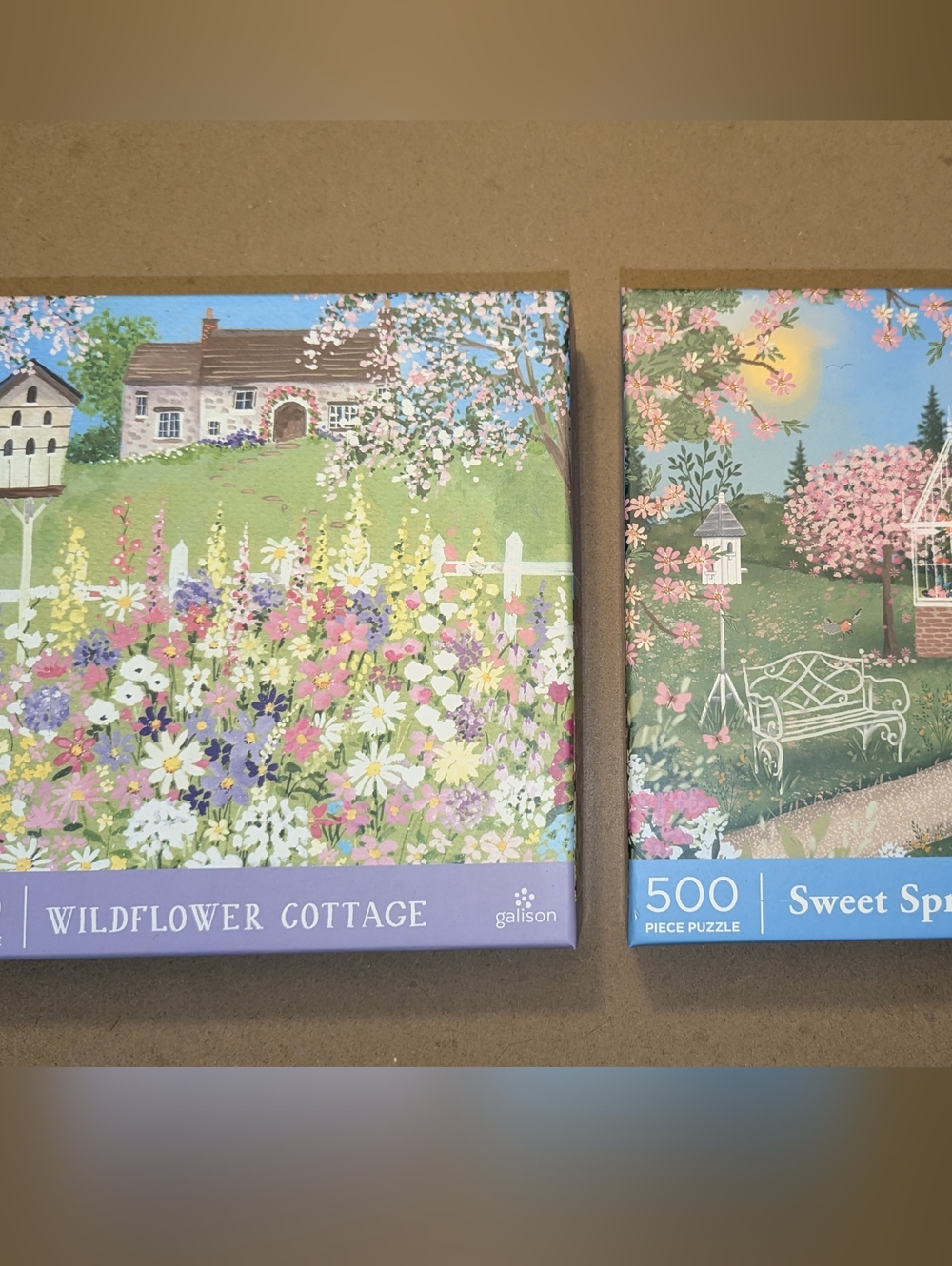 500 Piece - Galison - Wildflower Cottage & Sweet Spring